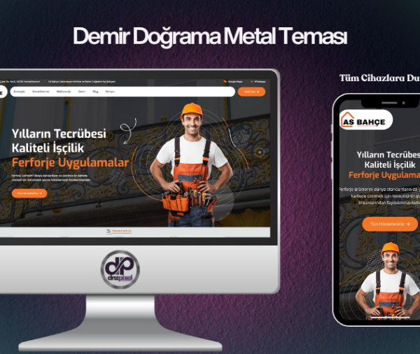Dekorasyon Ferforje Metal WordPress Teması  – Profesyonel ve SEO Uyumlu